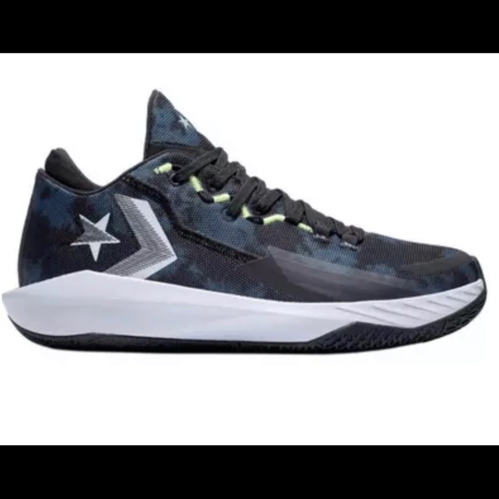 Converse All Star BB Jet Mid Men Basketball Shoes Black Volt 171698C Sz 12 New - Picture 11 of 12